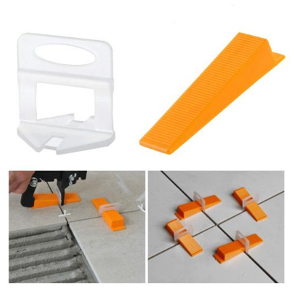 Plastic Wedge Spacer Clip Leveling Paving Tiling Accessories Tile Leveling Systen