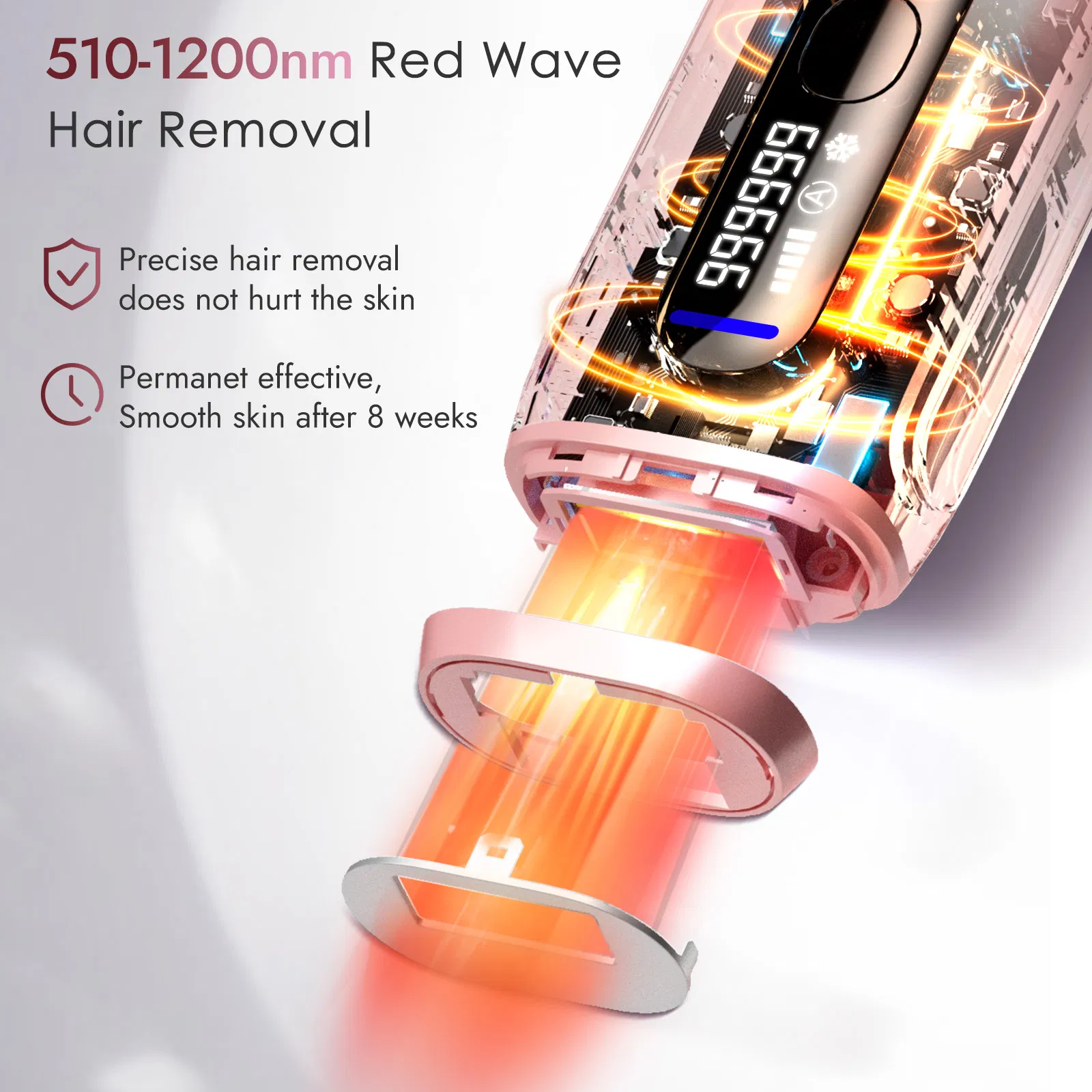 Painless Skin Rejuvenation IPL Hair Removal Epilator for Smooth Skin IPL