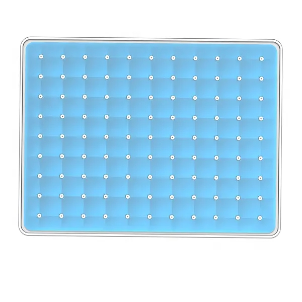 New Bathroom ABS Plastic Waterfall Overhead Shower Head Sprayers Rain Showerheads