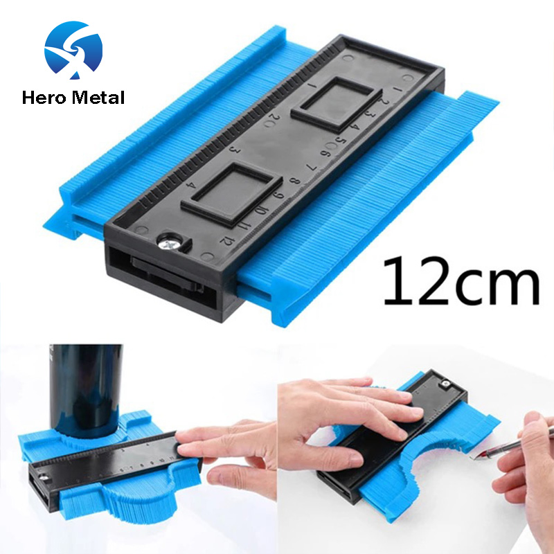 Factory New Generation Metal Duplicator Shape Qep Contour Hero Gauge Ruled Circular Frame Contour Gauge