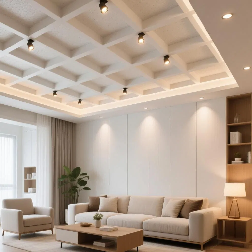 Widely Used Acoustic Insulation Suspended Ceiling Wall FRP Fiberglass Panels for Sale