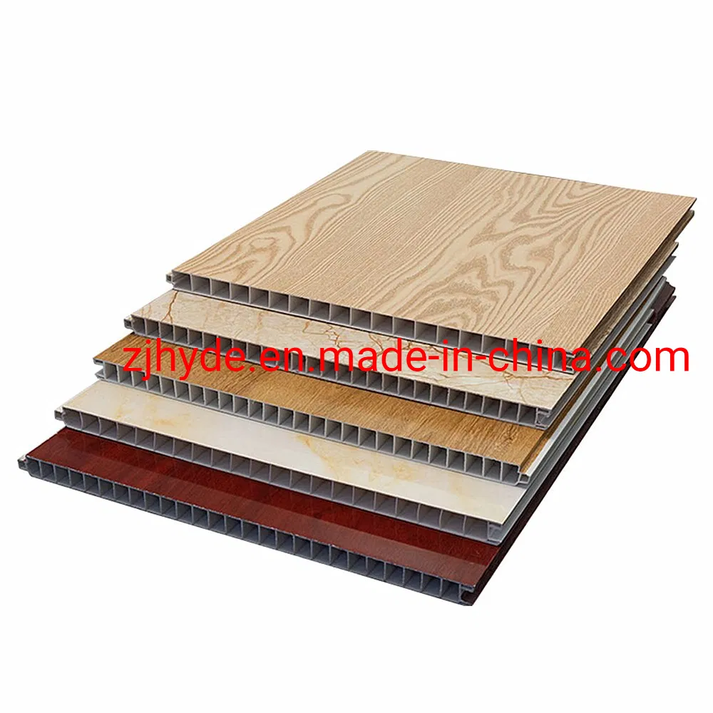 400X20X6000mm Customization Size Waterproof Laminated PVC Wall Partition Panel