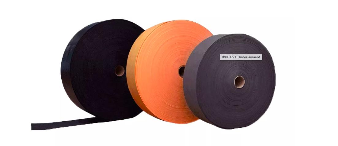 1 mm 2 mm EVA IXPE Foam Underlayment for Spc/Lvt Flooring