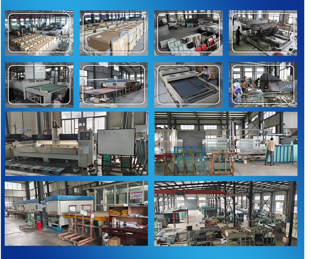 12mm High - Strength Tempered Shower Glass Door for Safety