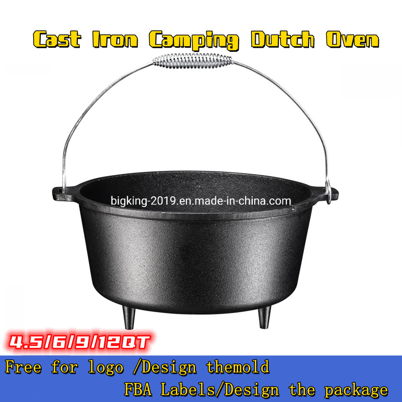 Pre-Seasoned Cast Iron Dutch Oven