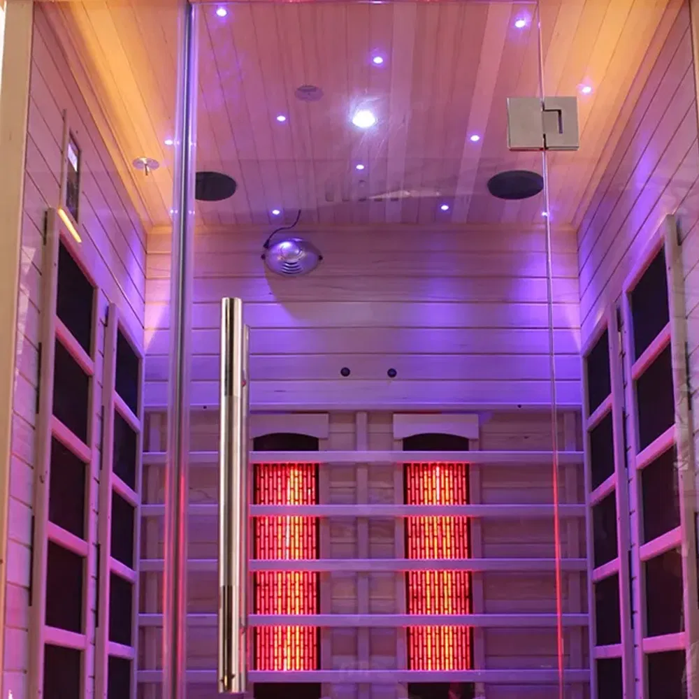 Инфракрасная сауна для дома на 2 человек, хемлок
