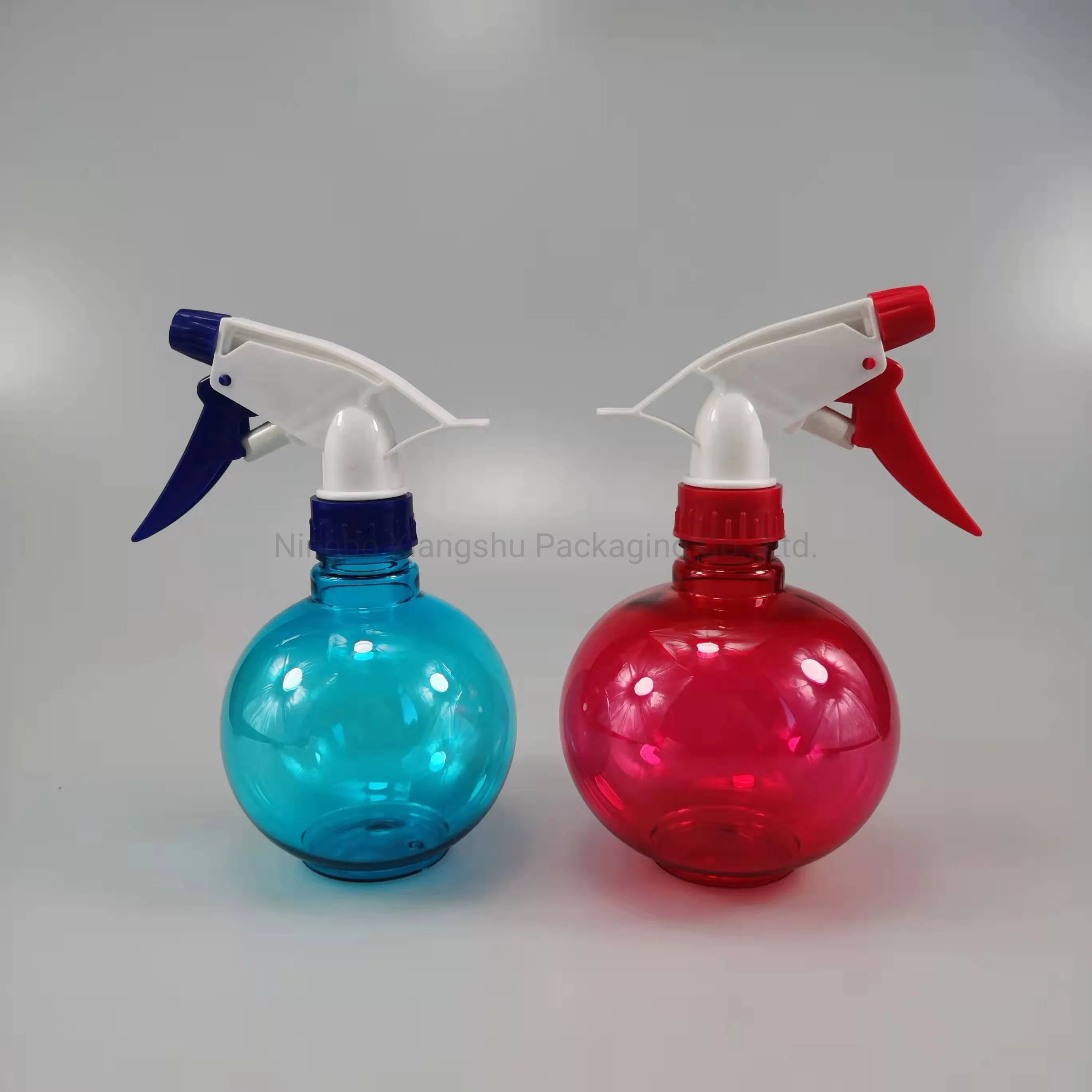 350ml 450ml Spherical Ball Shape Pet Plastic Water Flower Spray Bottle