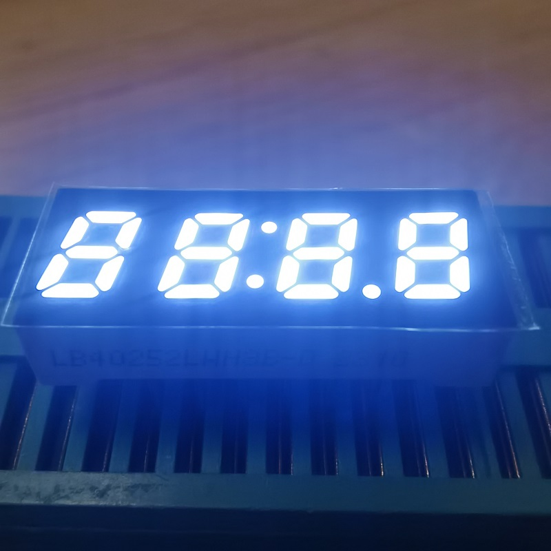 0.25-Inch 7 Segment LED Clock Display for Home Use