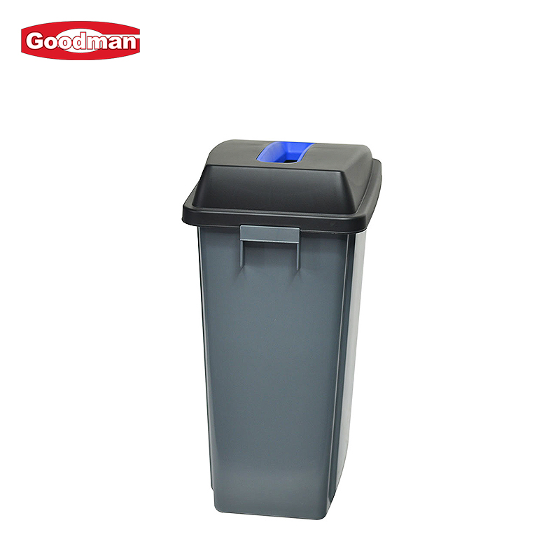 Outdoor Indoor 60L Plastic Garbage/Recycle/Trash/Waste Bin for Beverage Bottle