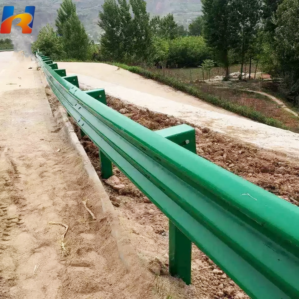 Heavy-Duty Galvanized Steel W Beam Guard Rails for Highways