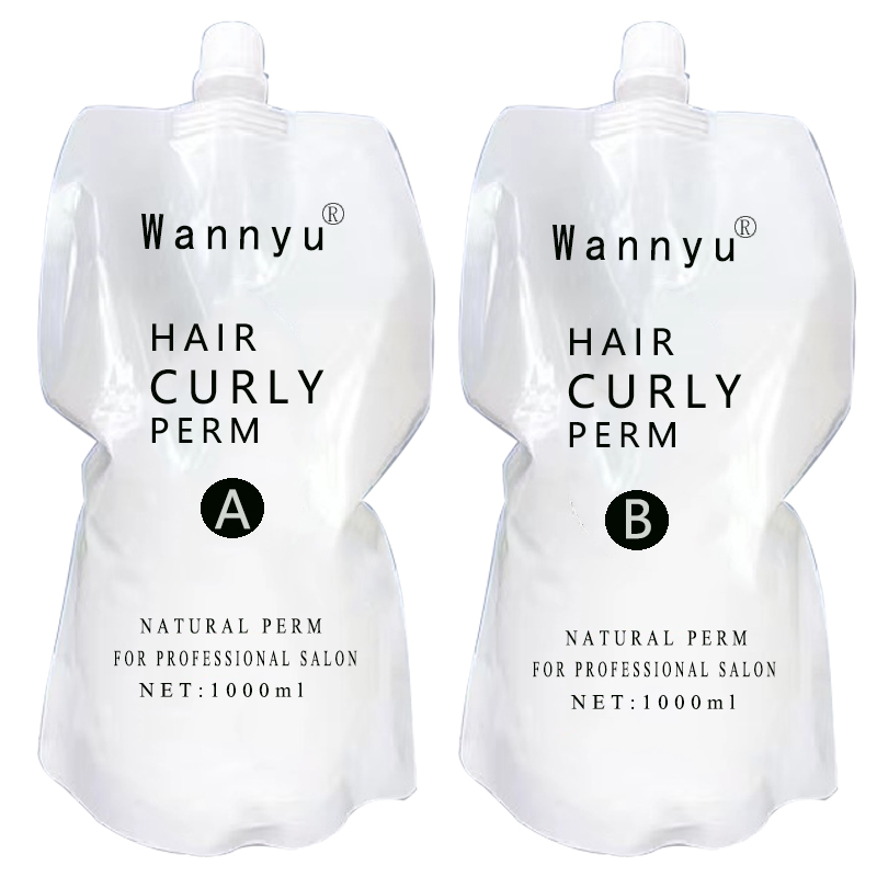 Repairing Damaged Hair Collagen Wavy Hair Perm