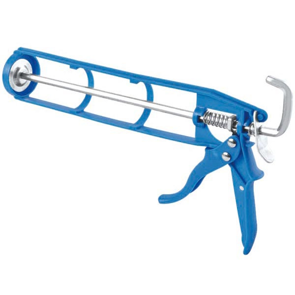 Heavy-Duty Caulking Gun with Comfort Grip - 10: 1 Thrust Ratio for Smooth Sealant Application