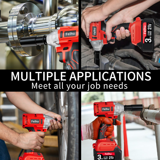 Беспатронный ударный гайковерт Feihu 21В