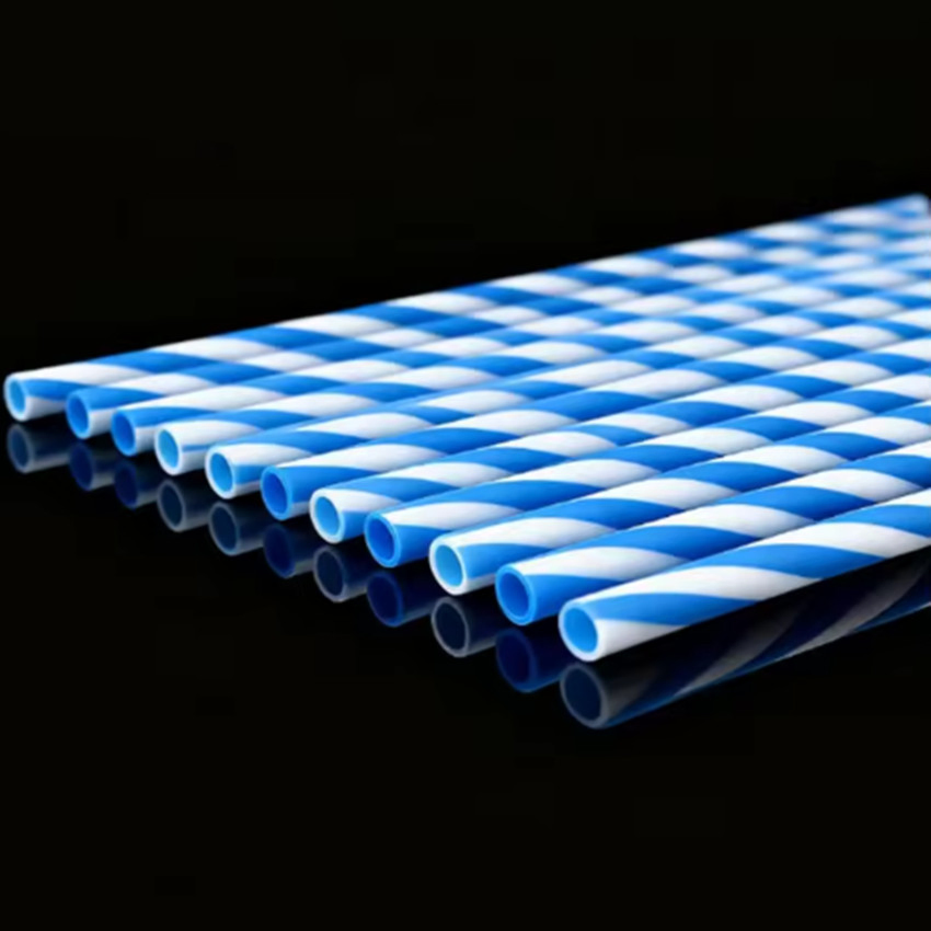 Natural Coconut Leaf Straws Sustainable Disposable Drinking Straws for Beverages and Desserts