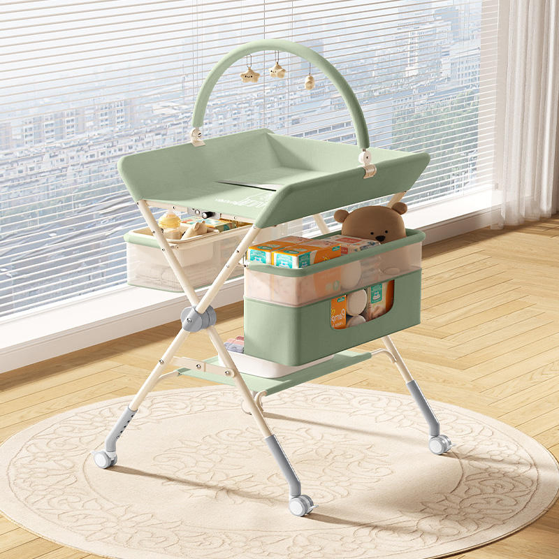 Multi Functional Luxury Portable Foldable 2-in-1 Baby Diaper Changing Table