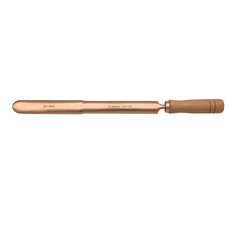Wedo Professional Non Sparking Tool Beryllium Copper Half Round Scraper
