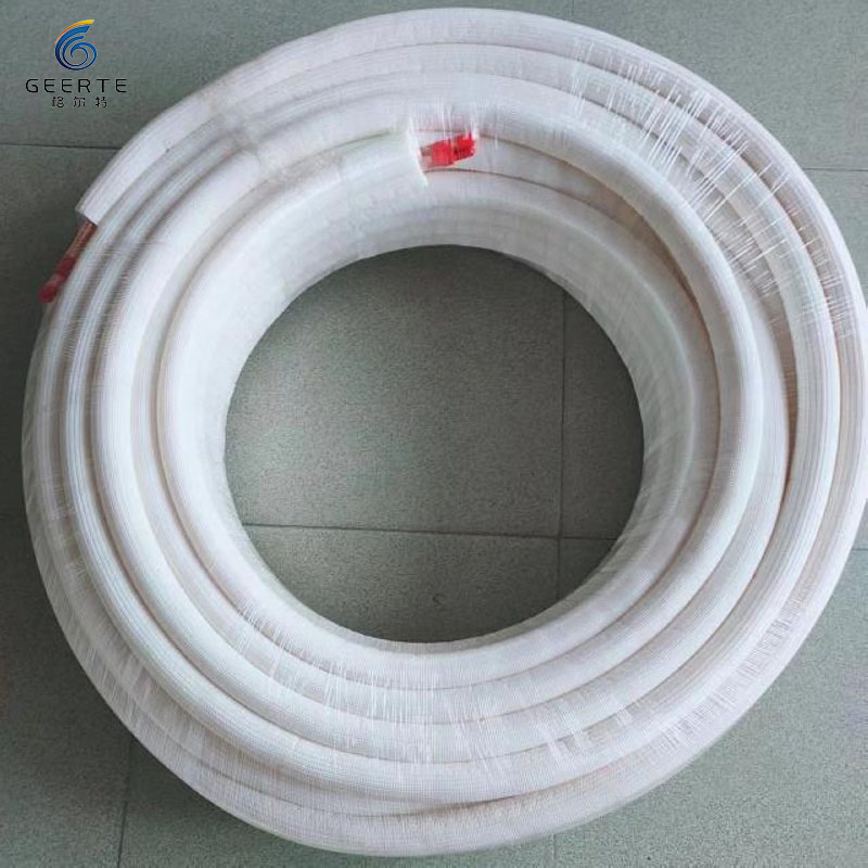 Wholesale Price 50m AC Copper Aluminium Pipe Line Set Air Conditioning Connection Pipe Single 50m Copper Tube Durable 1.5HP Air Conditioner PE Insulated Pipe