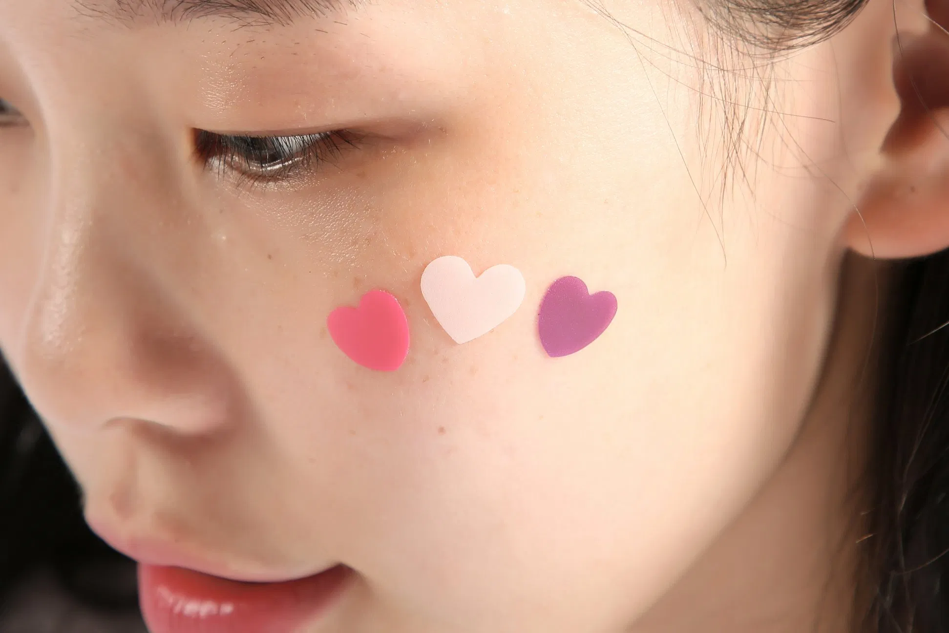 Hot Sales Heart Hydrocolloid Acne Pimple Patch Colorful Acne Patch