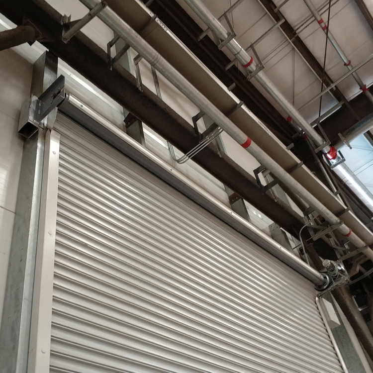 Steel Industrial Roll up Door Roller Shutter Door Custom Color Size OEM Available for Factories Plants