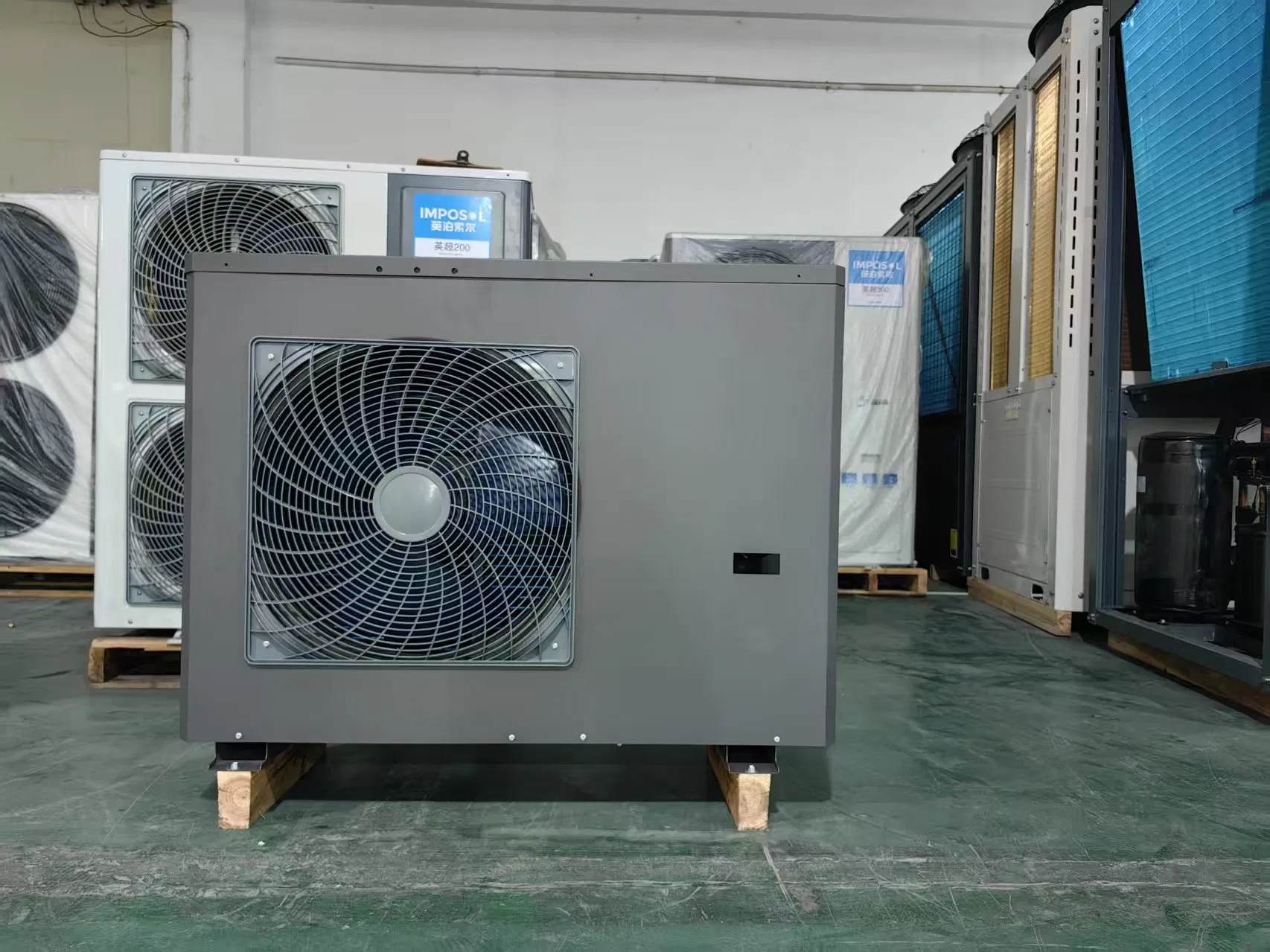 Imposol China Factory Wholesale High Cop Brand Compressor 8kw to 35kw R32 Full DC Inverter Above/in Ground Pool Air to Water Swimming Pool Heat Pump