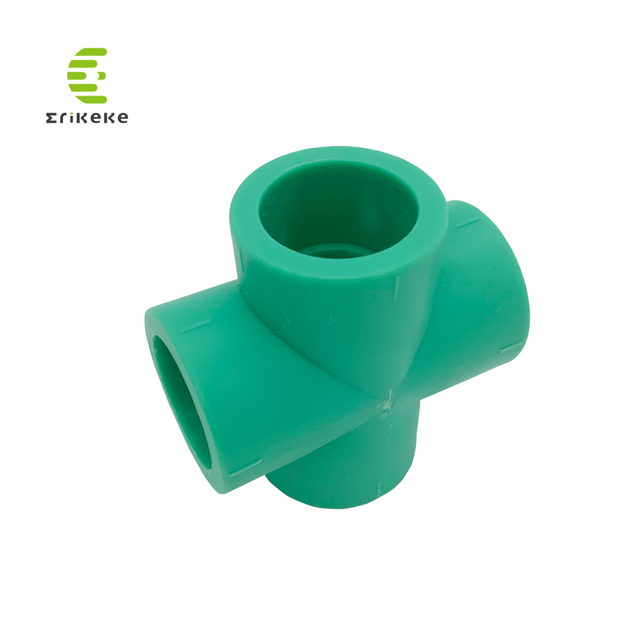 All Types of Blue Color Green Color PPR Pipe Fittings List Names PPR Accessories for Hot Water Cold Water