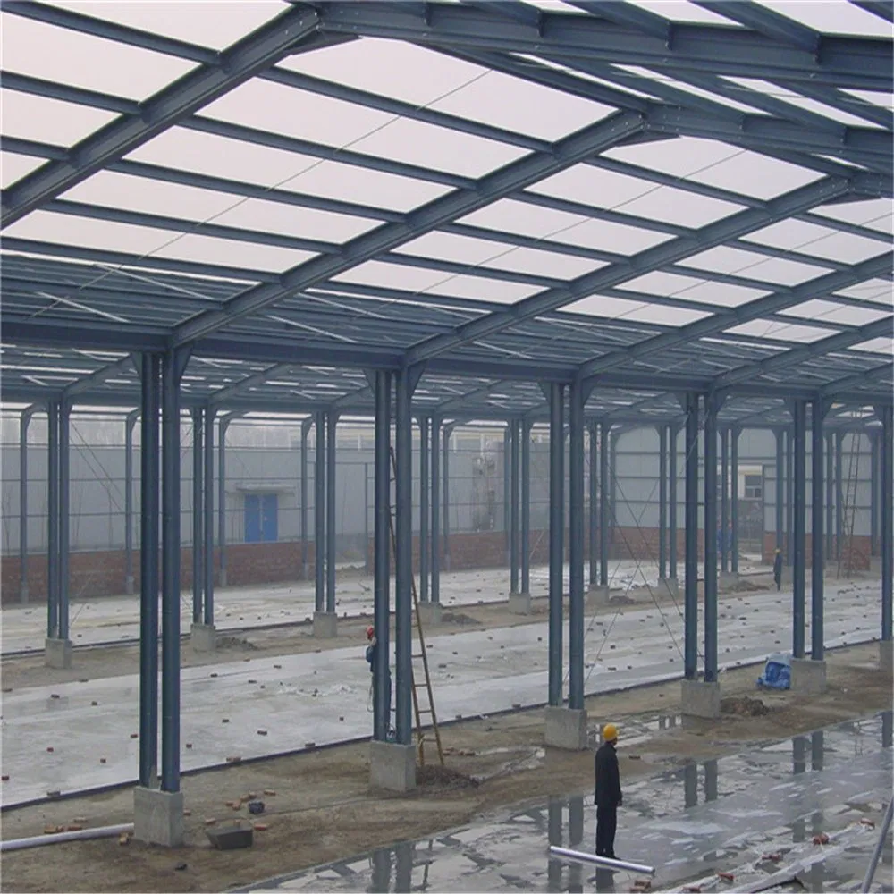 Ready Made Steel Structure Portal Frame Warehouse Factory Buildings