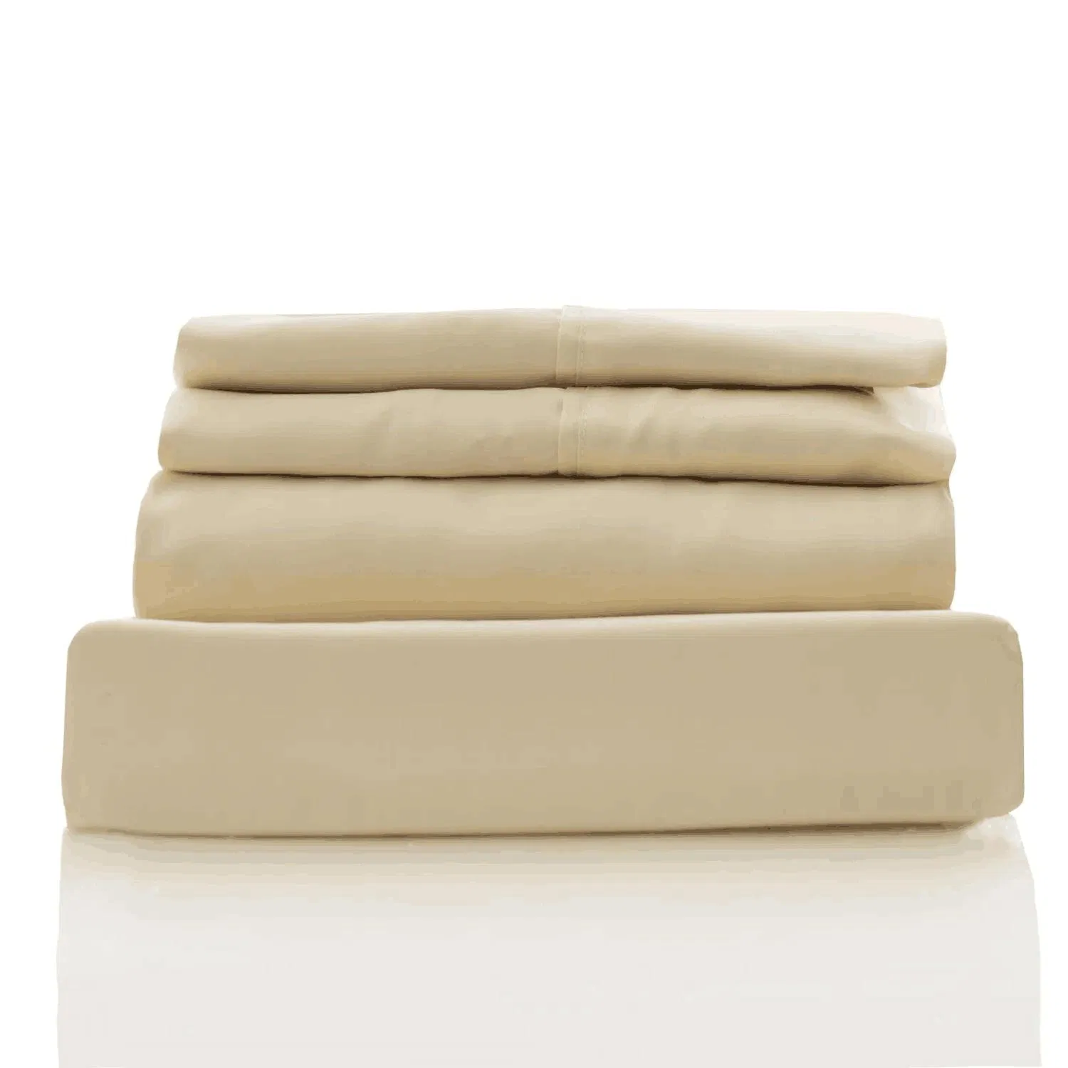 300 Thread Count 300tc Sustainable Bamboo Woven 3PCS Bed Sheet Set