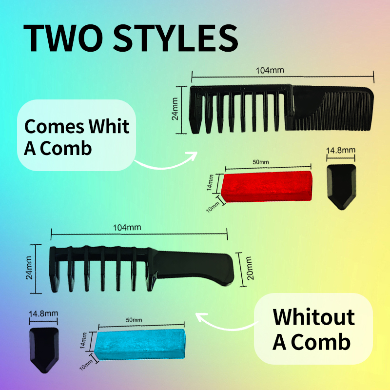 Hot Sale Quick Hair Dye Comb Portable 2 in 1 Hair Coloring Smoothing Cover Grey Hair Color Comb Brush
