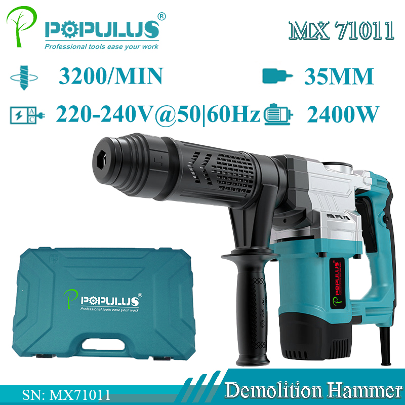 Отбойный молоток Populus pH65 2400W, 35мм