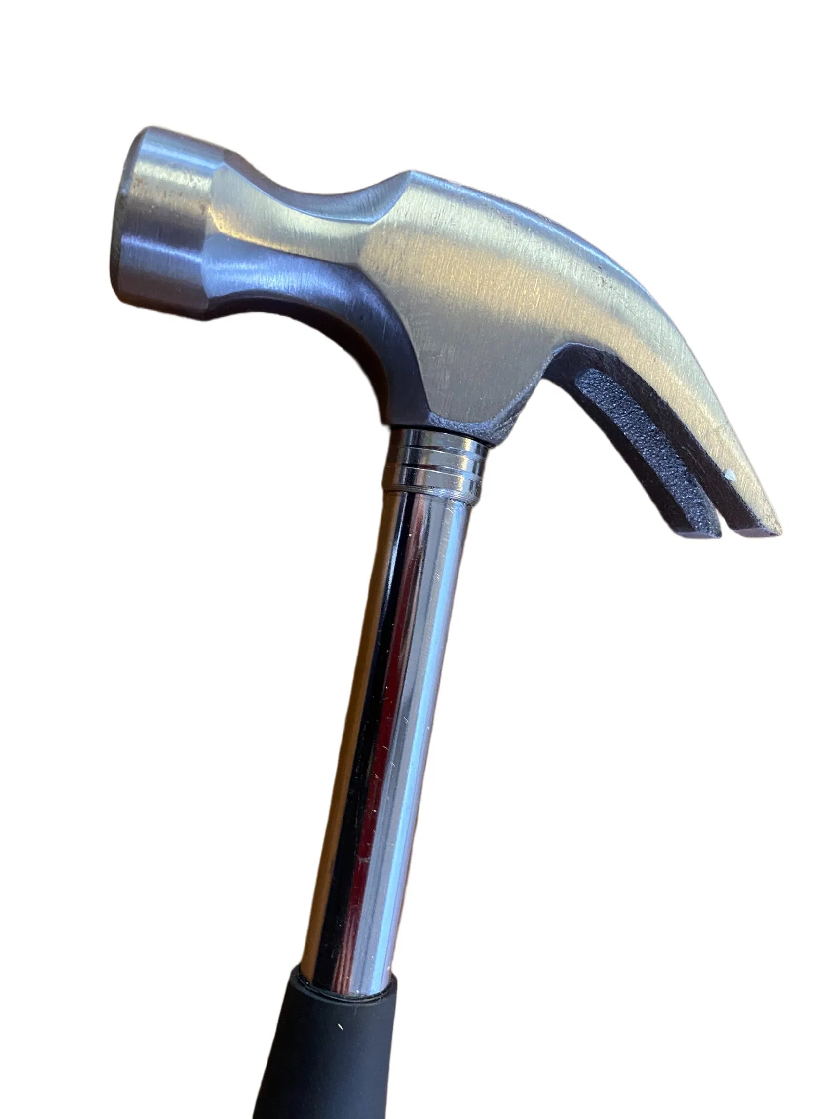 Hand Tools Carbon Steel Yellow Fiberglass Handle Mini 8oz Nail Claw Hammer