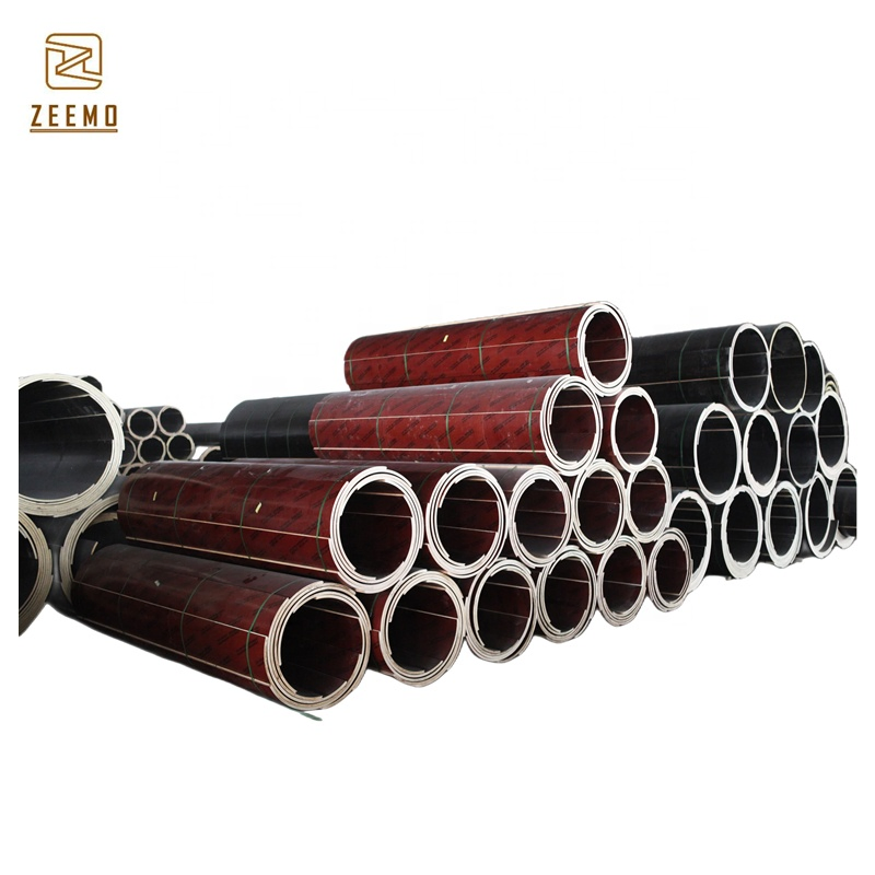 Zeemo Wooden Round Column Circular Plywood Columns Formwork