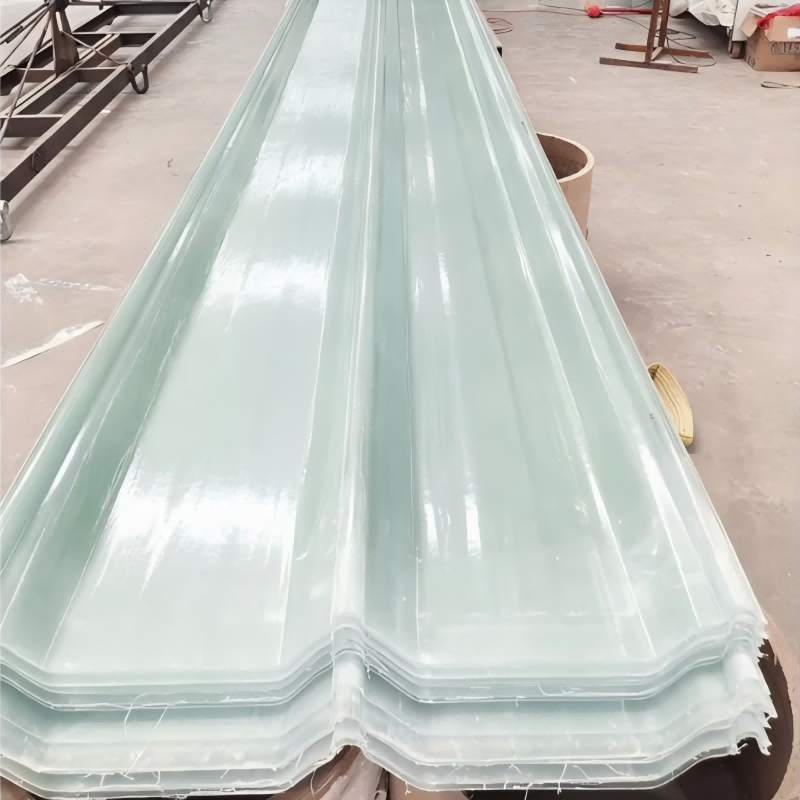 Heat Resistant Skylight FRP Sheet Fiberglass Reinforced Polyester Fiberglass Roofing Sheets Plastic Sheet for Roofing Material