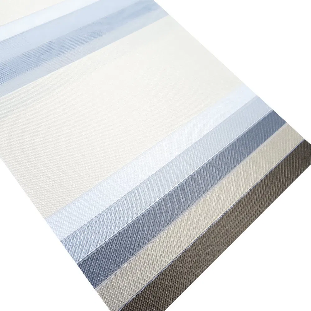 Manufacturers Customized PVC Waterproof Blackout Fireproofing Zebra Roller Blind Fabric