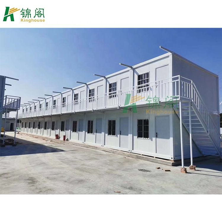 Quick-Assembly Detachable Container House for Workers and Offices