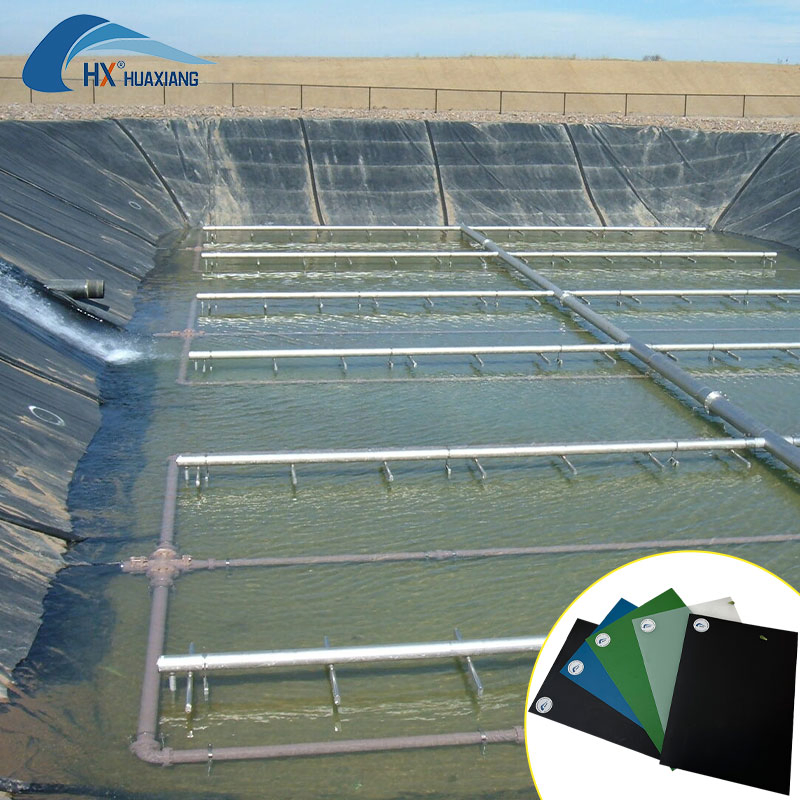 HDPE Plastic Waterproofing/Anti-Seepage Smooth Surface HDPE Geomembrane for Fish Pond/Agriculture