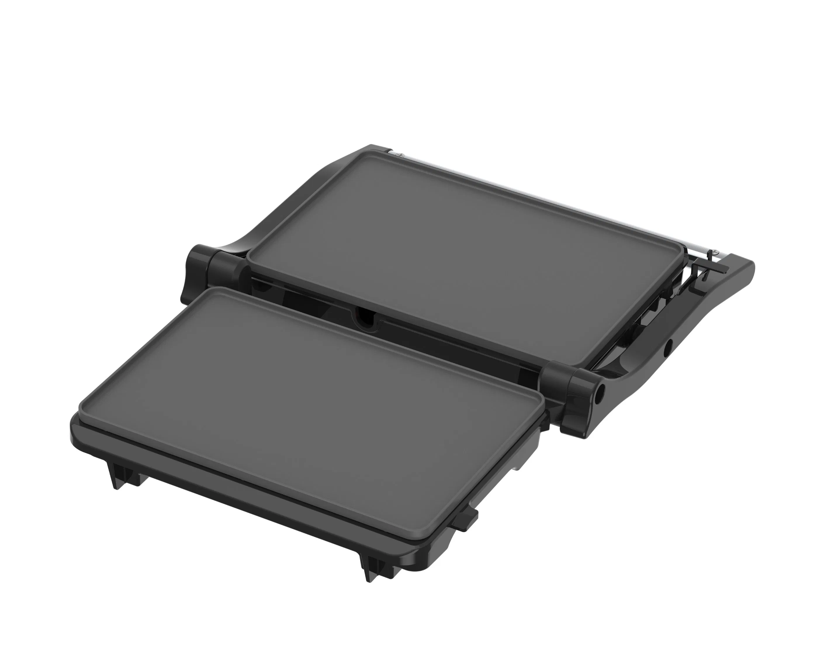 Stainless Steel 2 Slice Mini Panini Maker for Delicious Sandwiches with Adjustable Temperature