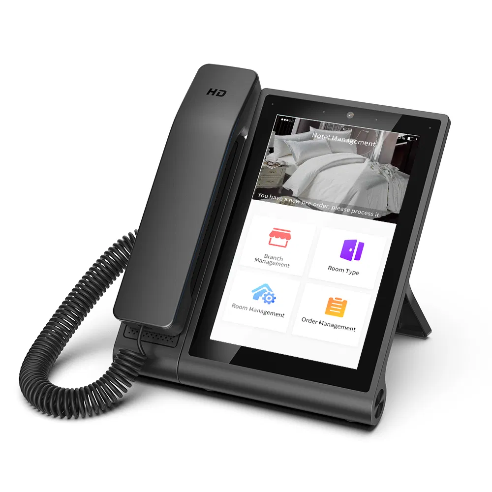 Продвинутый Bluetooth VoIP телефон для офиса с Wi-Fi