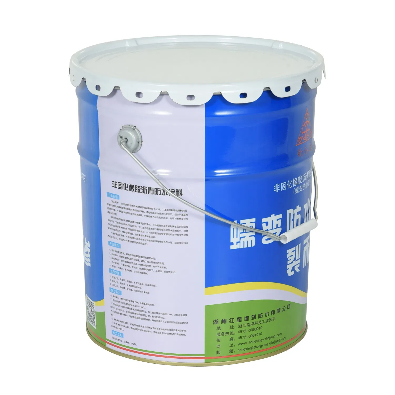 Factory Price Environmental Friendly Firm Non Curing Rubber Asphalt Waterproof Coating