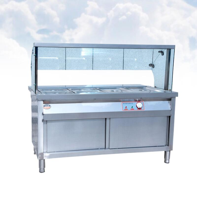 Electric Bain Marie for Restaurant Commercial Bain Marie Hot Bain Marie with The Glass Cover