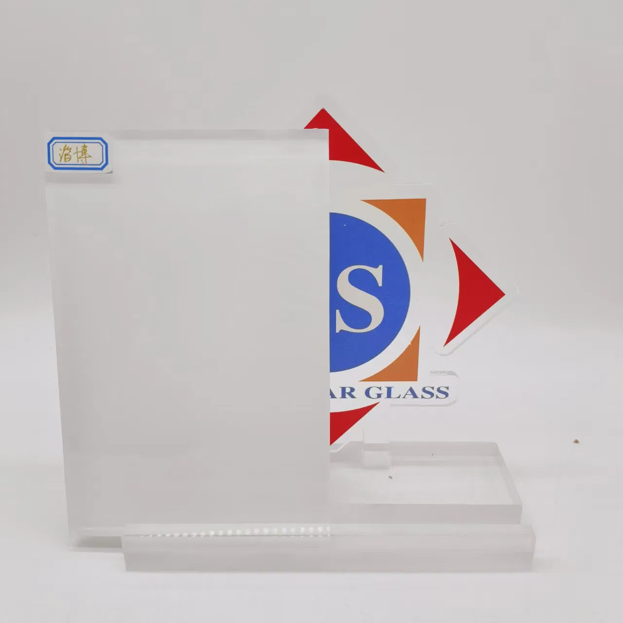 4mm Ultra Clear Decoration White Painted/Lacquered Glass