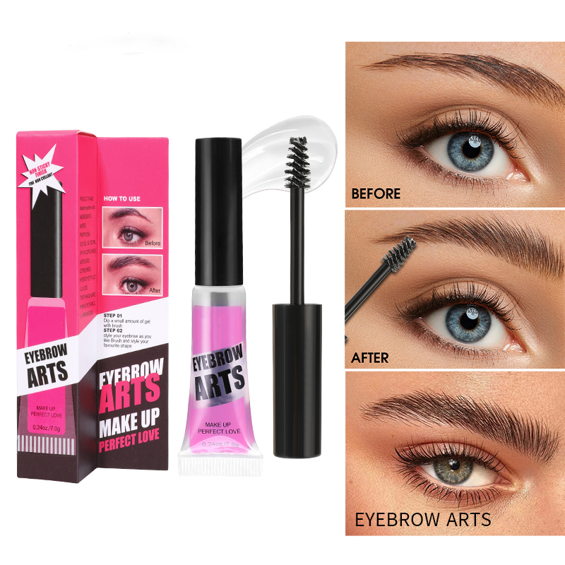 Vegan Eyebrow Setting Gel Cruelty-Free Clear Brow Fixing Liquid OEM/ODM