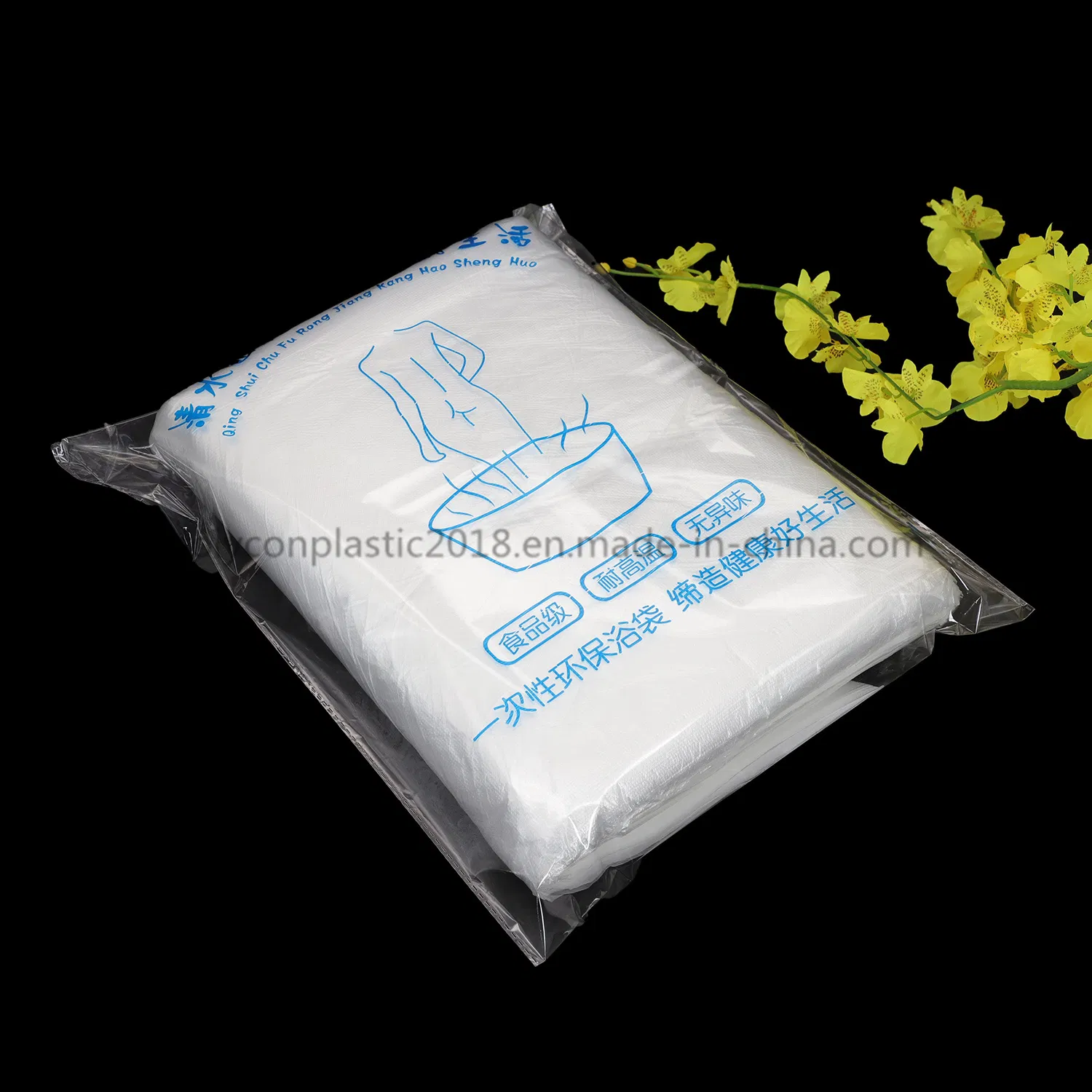 Disposable Bathtub Bag Large PE Hotel Bathtub Cover Bag