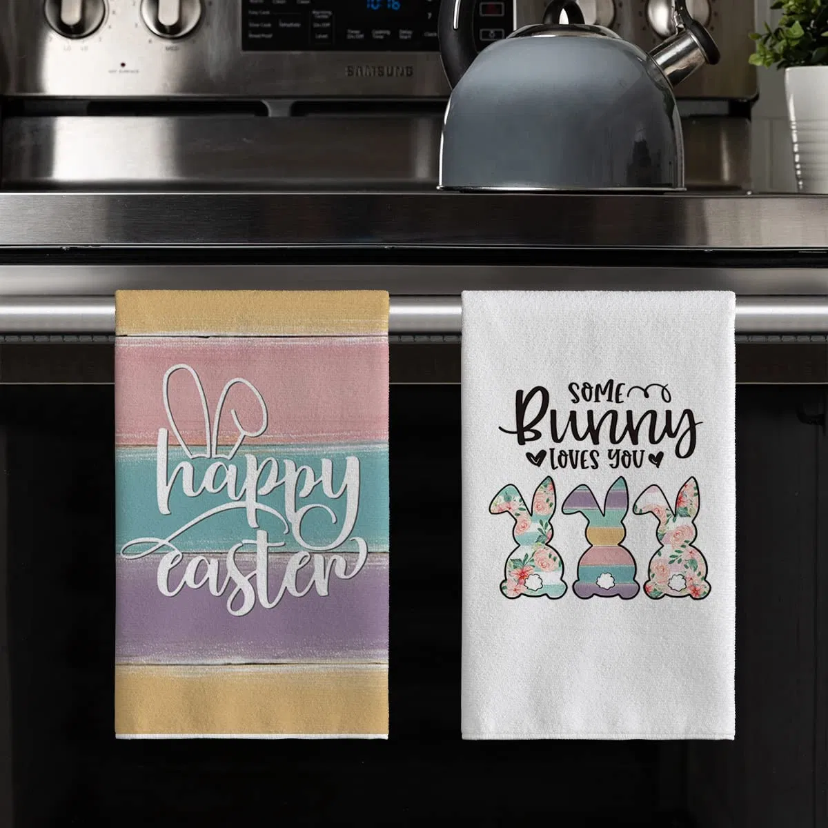 Lholiday Spring Ultra Absorbent Drying Cloth Dish Towel Set