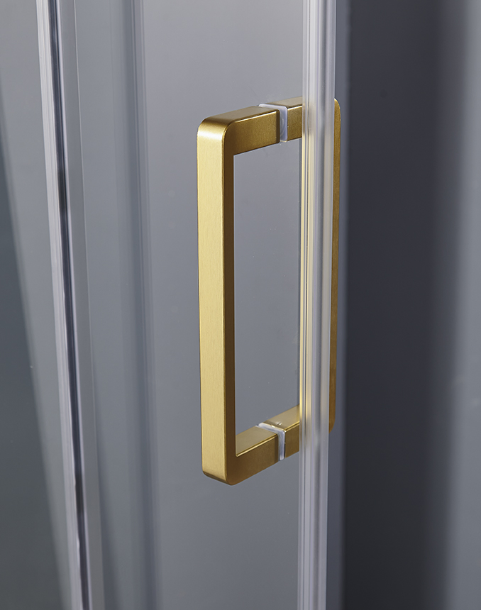 Soft Close Tempered Glass Sliding Shower Enclosure Door Screen