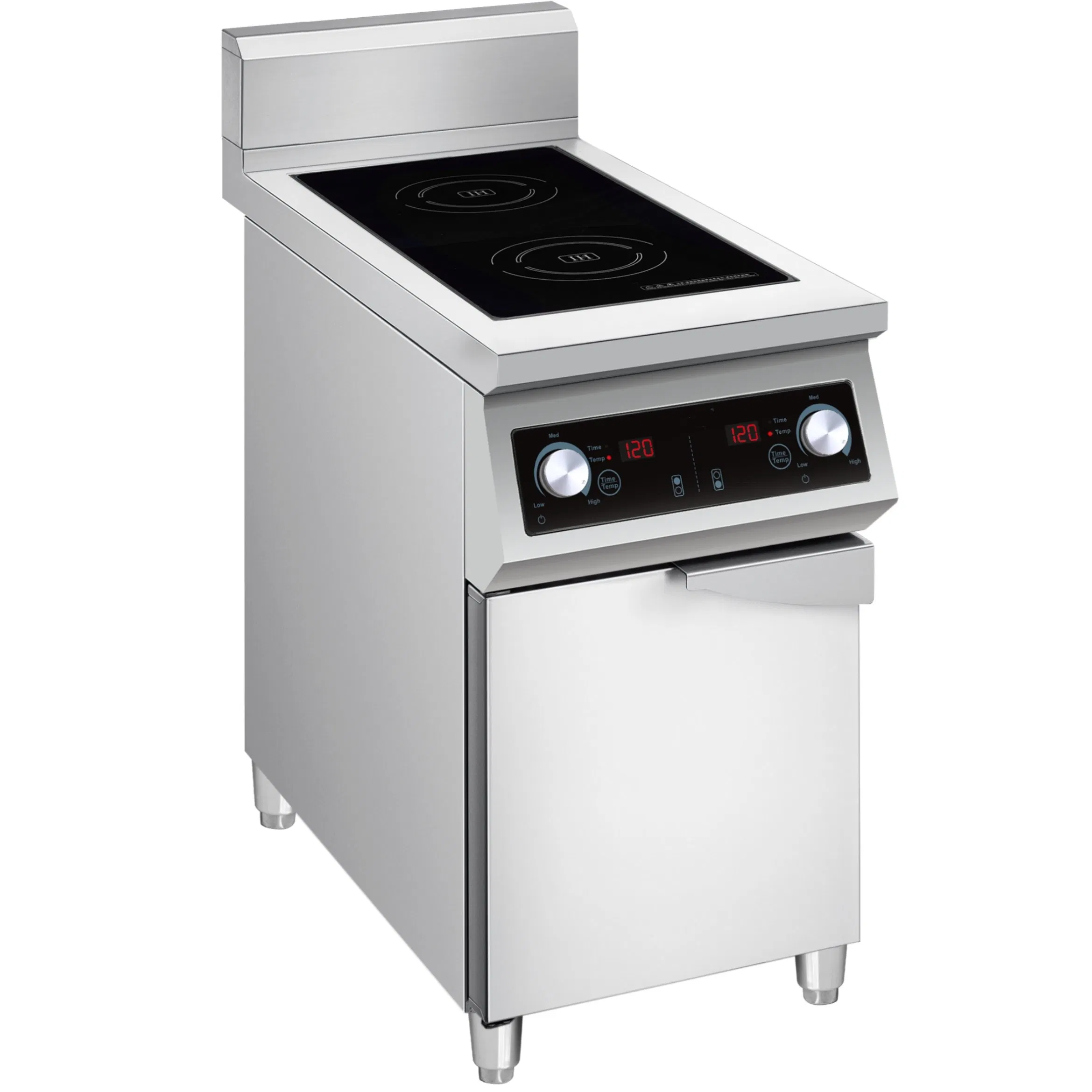 Big Power 4 Burner Induction Cooker with Cabinet