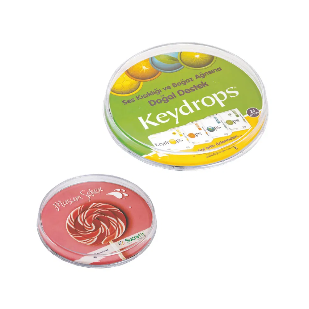 Plastic Round Cash Tray with Amstel Logo Imprint