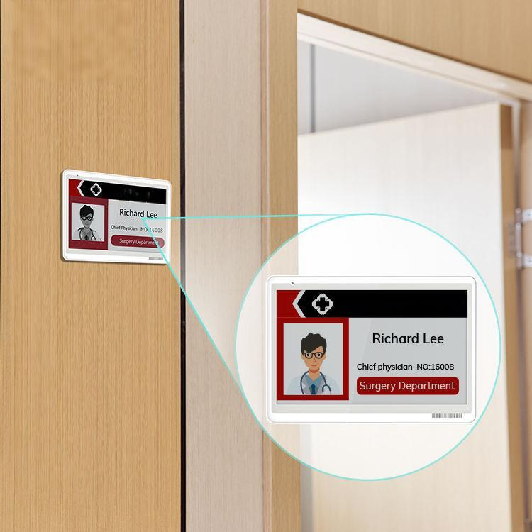Custom 7.5 Inch Flexible Color E-Ink Display for Smart Healthcare, Bluetooth Electronic Shelf Label with Crash Prevention System, OEM/ODM Based on Requirements