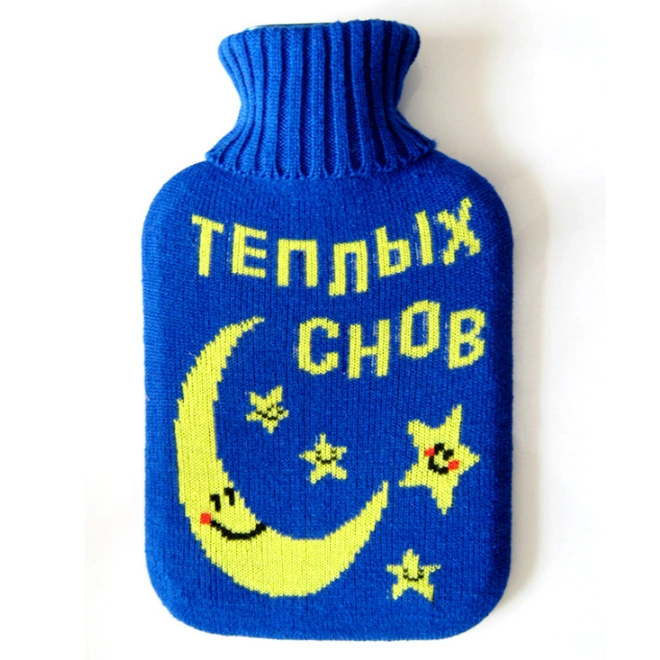 Hot Selling Classic Cheap Custom Pattern Soft Warm Knitted Cover for Rubber Hot Water Bottle Bag