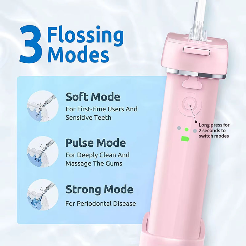 Hot Selling New Food-Grade Material Mini Smart Handheld Water Flow Oral Irrigator Water Flosser