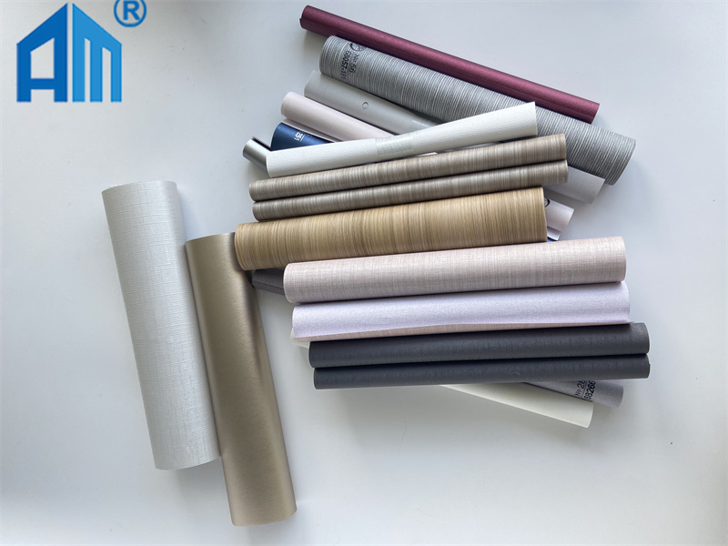 Shanghai Factory PVC Membrane Films Interior Door Decoration Film